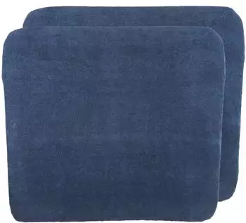 Meyco Baby Wickelauflagenbezug Frottee indigo 75x85cm, 2er-Pack