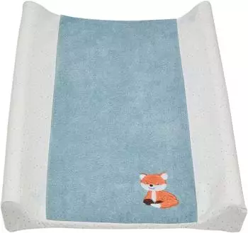 Sterntaler Wickelauflagenbezug Filou schmal 50x70cm, graublau (7402533)