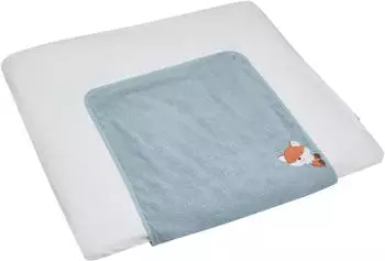 Sterntaler Wickelauflagenbezug Filou Baumwolle/Frottee, graublau (7412533)