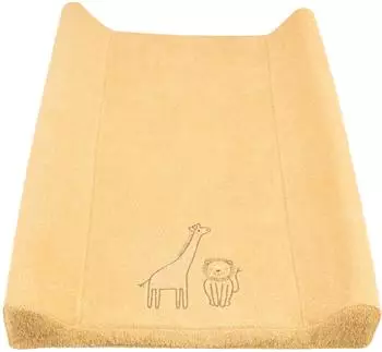 Sterntaler Wickelauflagenbezug Safari schmal 70x50cm, Baumwolle, ocker (7402530)