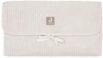 Jollein Wickelunterlage Cloudy Rib oatmeal, mit Aufbewahrungsfach, 71x50cm (096-001-68119)