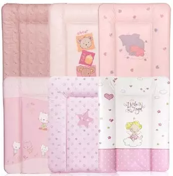 Lorelli Softy Wickelauflage 50x70cm, gepolstert, pink (10130160007)