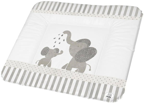Rotho-Babydesign Wickelauflage (72x85cm) Elephants weiß