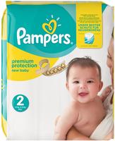 Pampers Premium Protection New Baby Gr&ouml;&szlig;e 2 Mini 4-8kg Monatsbox 240 St&uuml;ck