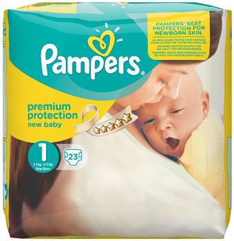 Pampers New Baby 2-5 kg 4 x 23 Stück