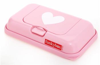 Funkybox Feuchttücherbox To Go pink/Herz