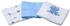 Odenwälder BabyNest Mullwindeln Classic (80 x 80cm) 3er Set Frosch Blau