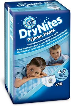 Huggies DryNites Jungen 4-7 Jahre 10 St.
