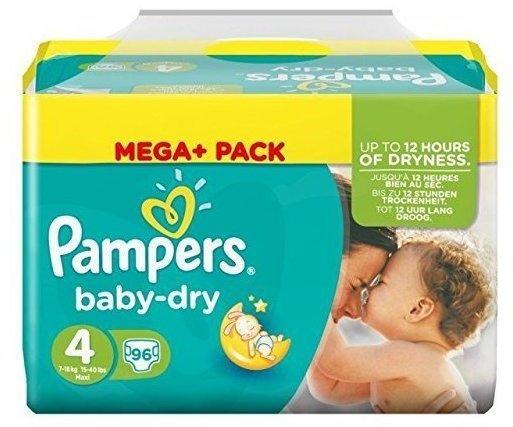 Pampers Baby Dry Gr. 4 (7-18 kg) 96 St.