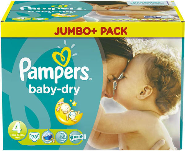 Pampers Baby Dry Gr.4+ Maxi Plus 9-20 kg