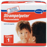 Strampelpeter Flockenwindeln, St&auml;rke 1, 35 x 11 cm 224 St