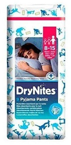Huggies DryNites Jungen Pyjama-Hosen, für 8-15 Jahre, 6 x 9 Stück (insgesamt 54 Stück)