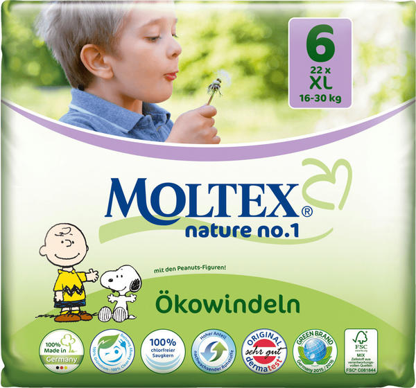 Moltex Nature No.1 XL Peanuts (Größe 6) 22 St.