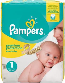 Pampers Premium Protection New Baby Gr. 1 (2-5 kg) 72 St.