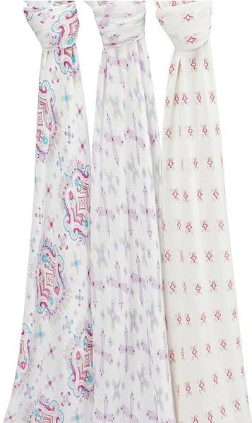 Aden + Anais 3er Pack Maxi-Mullwindeln silky soft Flower Child