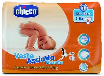 Chicco Veste Asciutto Windeln Newborn Gr. 1 (2-5 kg)