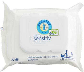 Johnson & Johnson Penaten Ultra Sensitiv Reinigungstücher Gesicht & Hände