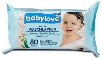 Babylove Feuchte Waschlappen