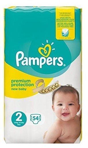 Pampers Premium Protection New Baby Gr. 2 (4-8 kg) 54 St.