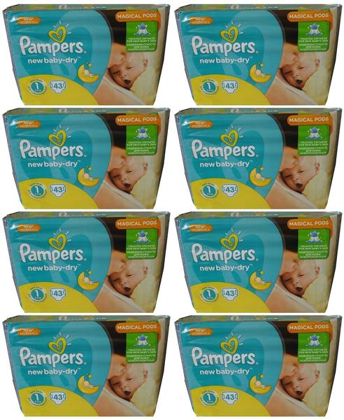 Pampers New Baby-Dry 2-5 kg 43 Stück