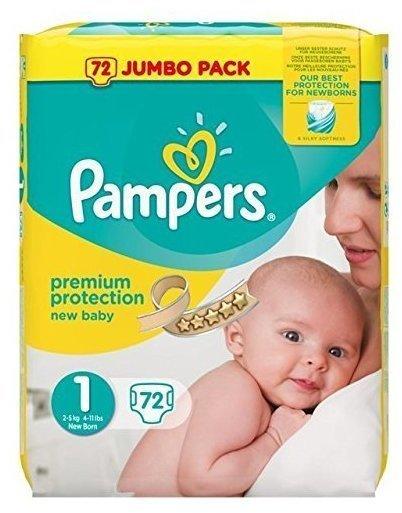 Pampers New Baby 2-5 kg 2 x 72 Stück