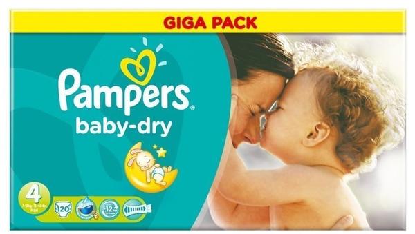 Pampers Baby Dry Gr. 4 (9-14 kg) 120 St.
