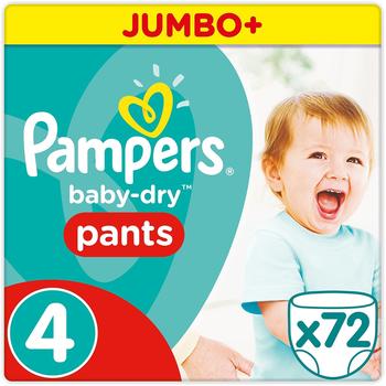 Pampers Baby-Dry Pants 8-15 kg 72 Stück