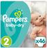 Pampers Baby Dry Gr. 2 (4-8 kg) 46 St.