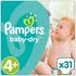 Pampers Baby Dry Gr. 4+ (10-15 kg) 31St.