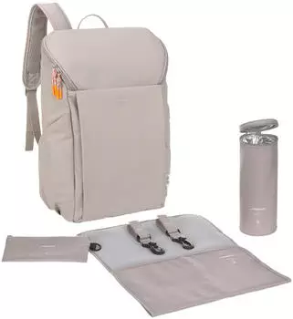 Lässig Slender Up Wickelrucksack taupe