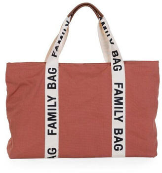 Childhome Family Bag Signature Canvas terracotta