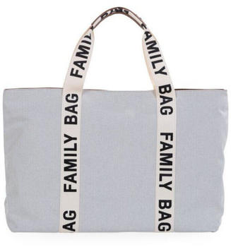Childhome Family Bag Signature Canvas off white