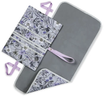 Hauck Windeltasche Change n Walk Floral Grey