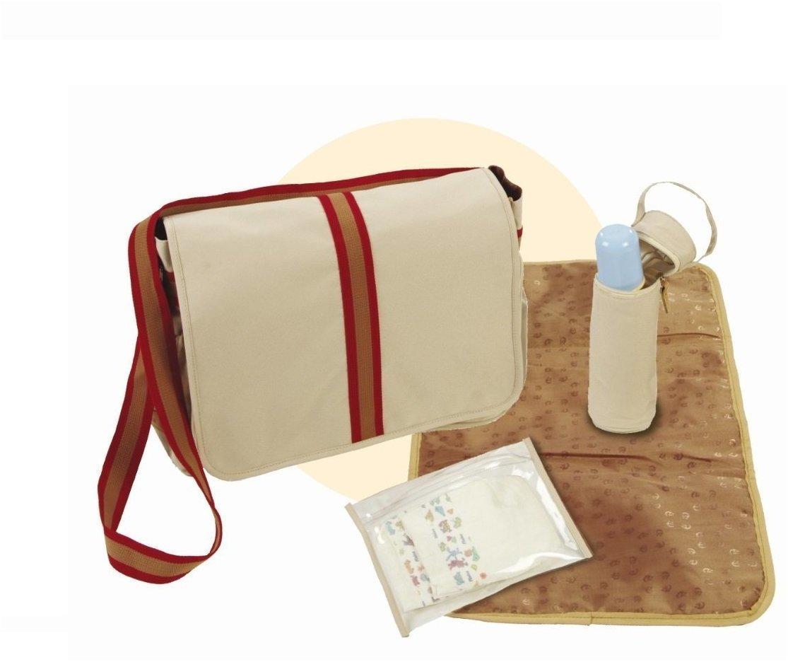 Wickeltasche Pflegetasche Markenware mit Wickelunterlage und Flaschenschutz 