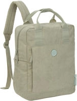 L&Auml;SSIG Wickelrucksack "Green Label, Vividal Backpack Cord, light khaki"