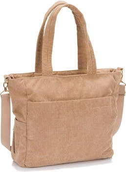 Fillikid Wickeltasche Cord Exklusiv Nougat