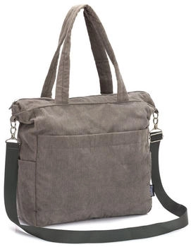 Fillikid Wickeltasche Cord Exklusiv Grau