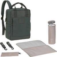 L&Auml;SSIG Wickelrucksack "Green Label, Vividal Backpack, dark olive"