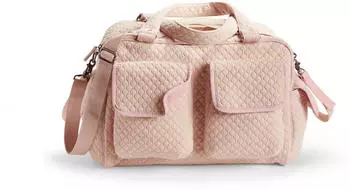 Vertbaudet Wickeltasche JOURNÉE, Sweatware, personalisierbar rosa von