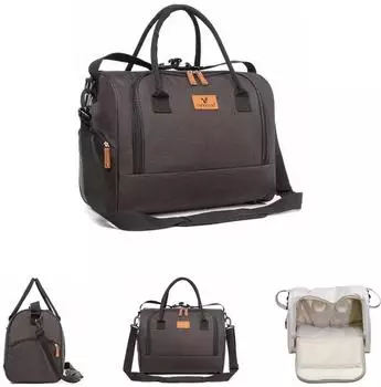 Cangaroo Jossie Wickeltasche mit Wickelunterlage, schwarz (107961)
