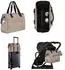 KIKKABOO Maxi Wickeltasche mit Wickelunterlage, braun (31108020108)