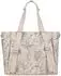 KIKKABOO Firenze Wickeltasche mit Wickelunterlage, Reißverschluss, Flaschentaschen, beige (31108020101)