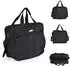 Cangaroo Solana Wickeltasche mit Clips, Wickelunterlage, schwarz (112276)