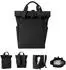 KIKKABOO Cerise Wickelrucksack wasserfest mit Wickelunterlage, schwarz (31108020095)