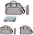 Lorelli Wickeltasche Viola wasserabweisend, grau (10040280001)