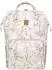 KIKKABOO Siena Wickeltasche Rucksack, beige-weiß (31108020119)