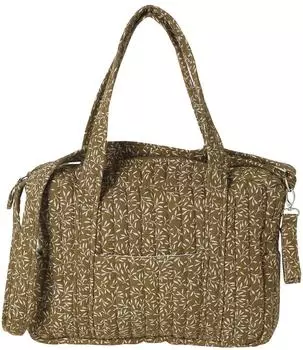 Vertbaudet JOIOSA Wickeltasche Baumwoll-Musselin, bronze geblümt
