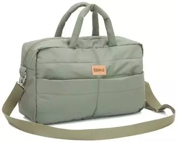 Fillikid Wickeltasche Toulouse mit Wickelauflage, salbeigrün (7819-24)