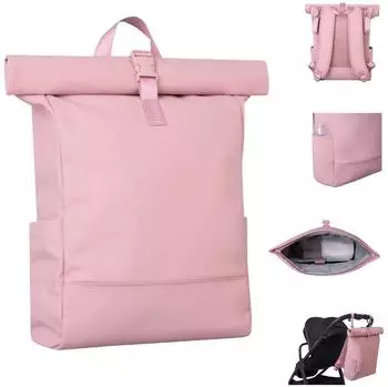 KIKKABOO Jayden Wickelrucksack, rosa (31108020093)