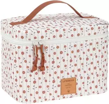 Lässig Nursery Caddy To Go Bag, Flowers, weiß (1106018336)